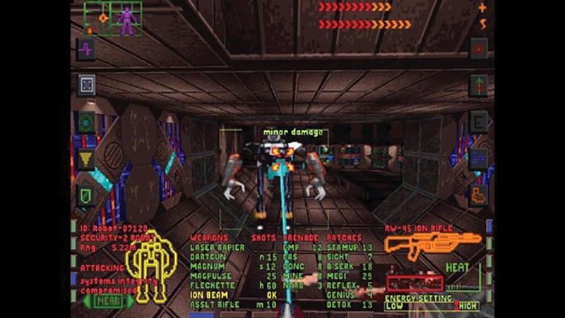 System Shock 1 Weapons